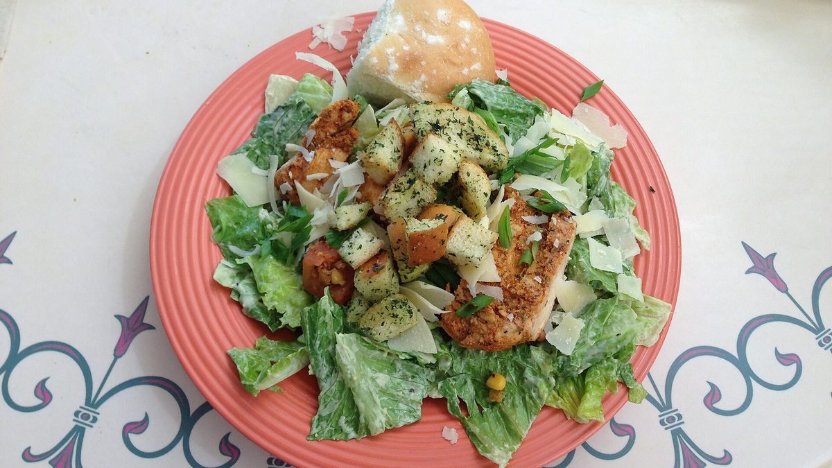 Caesarsalade met kip