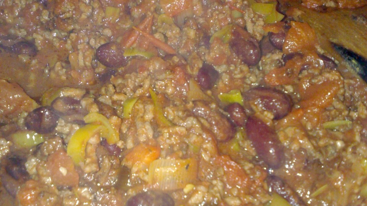 Chili con carne met rijst