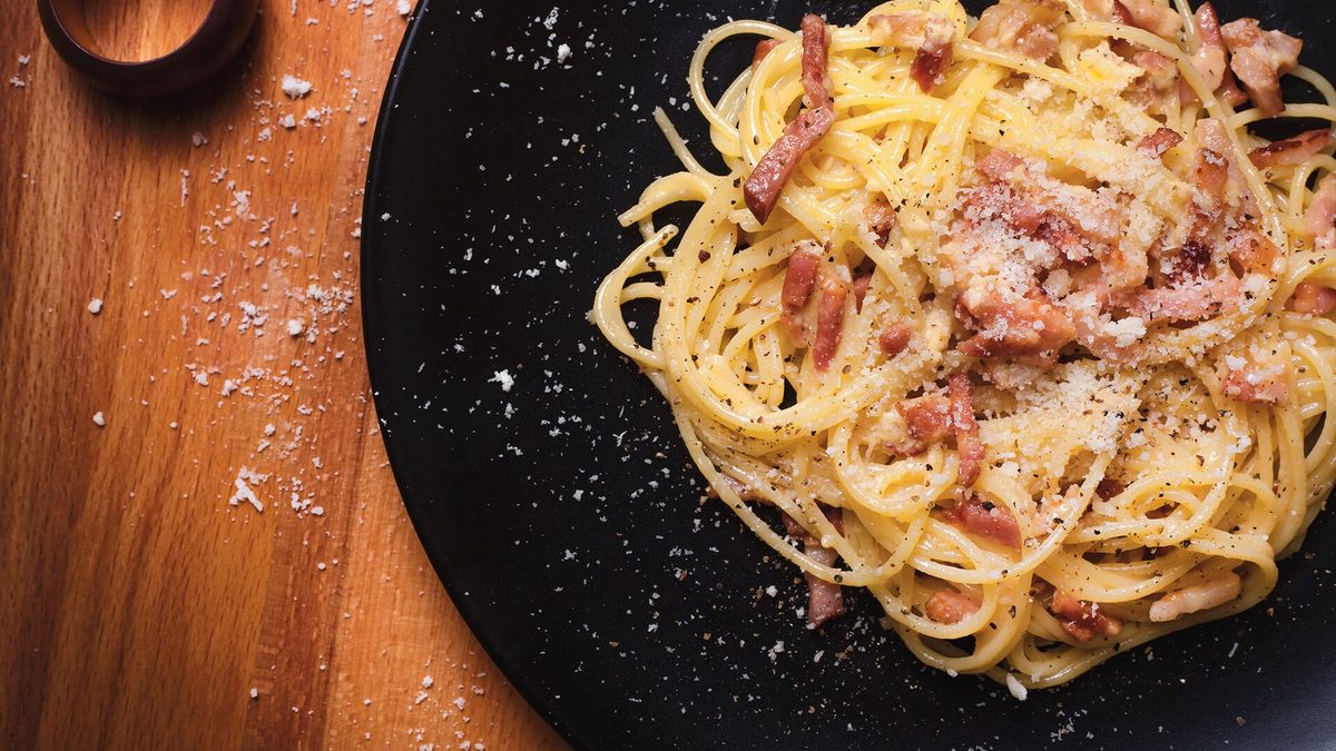 Pasta carbonara