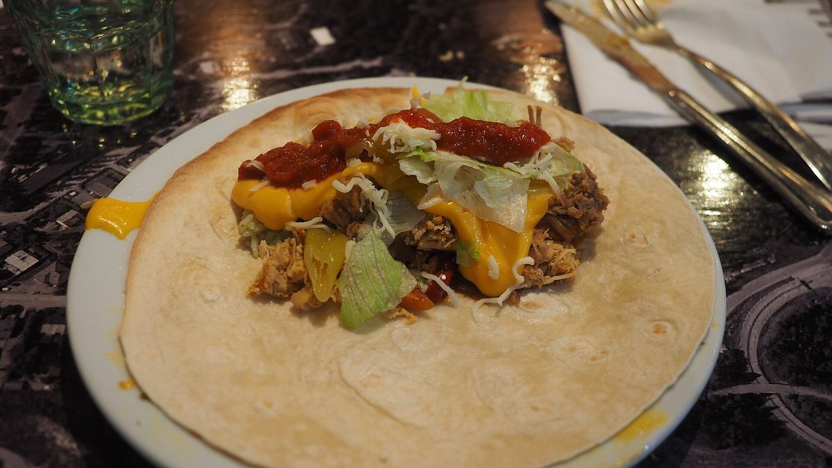 Mexicaanse wraps met pulled pork